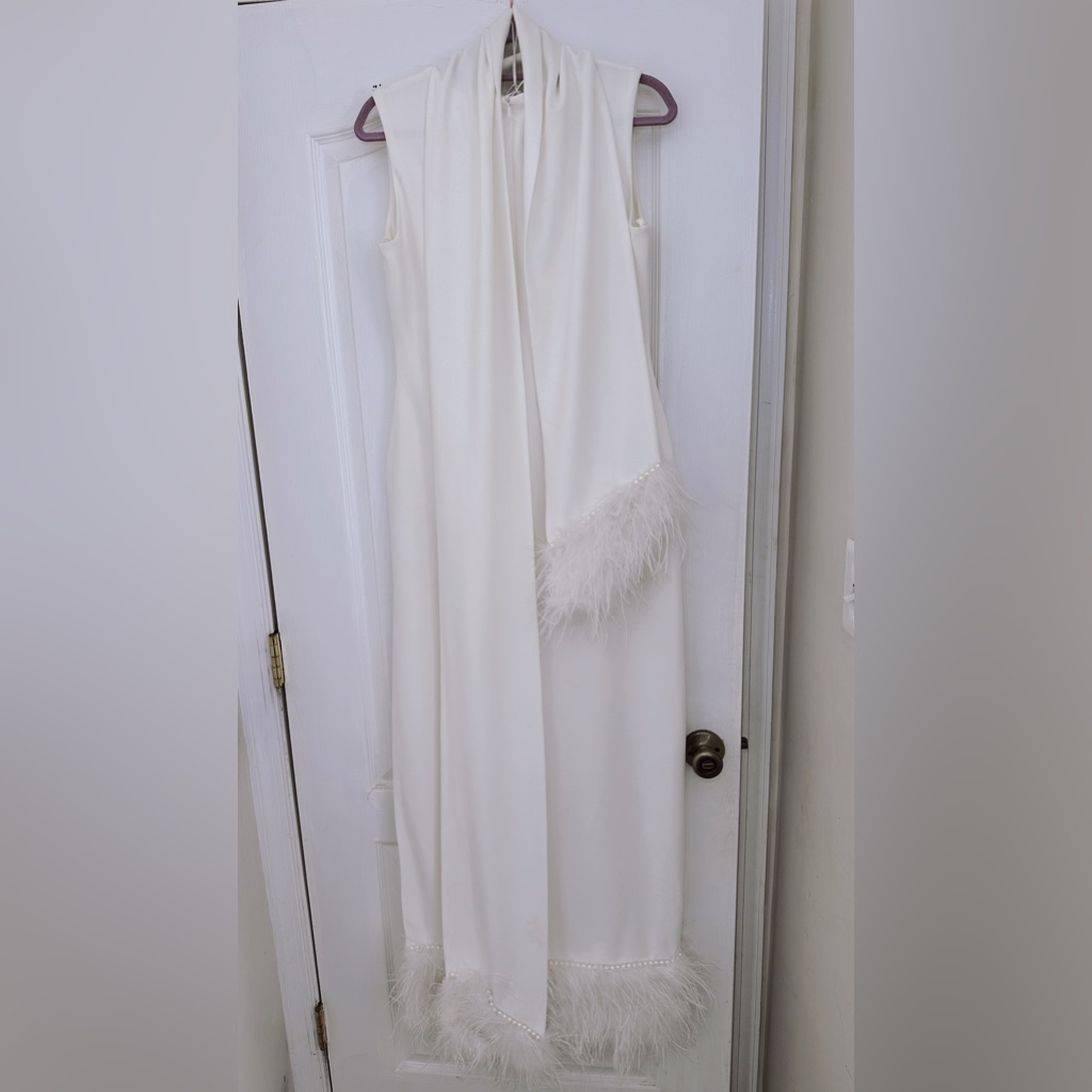 Khanum's, Kerena Dress In Ivory White — image 2 of 6